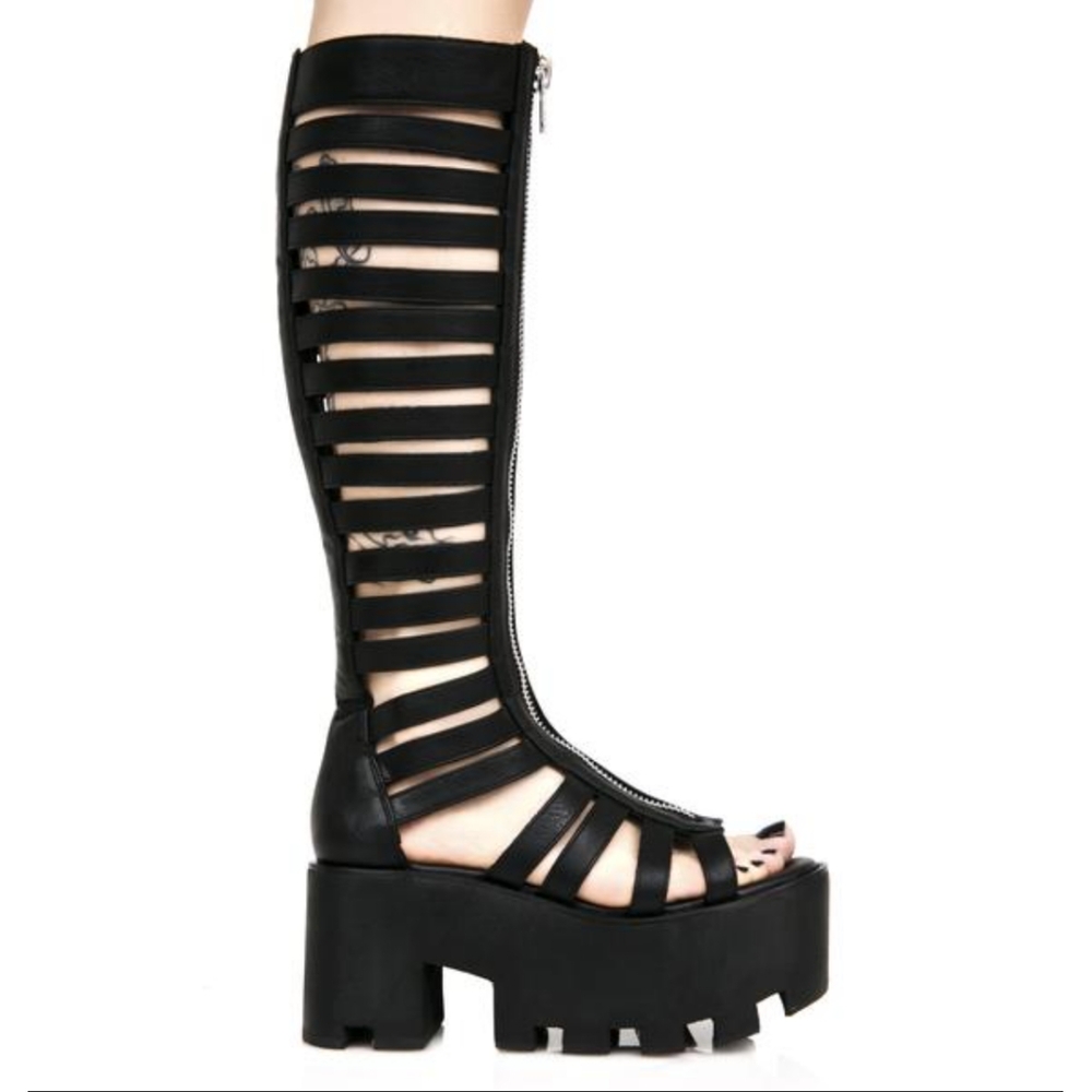 Repost: Dolls Kill Platform Gladiator Sandals